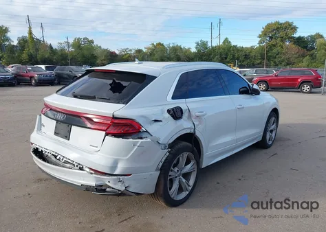 2019 Audi Q8 55 Premium из США, поврежденный, VIN WA1BVAF16KD021814